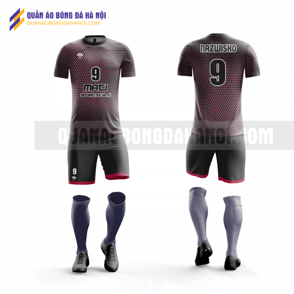 Quần áo bóng đá thiết kế màu tím đẹp tại huyện chương mĩ QABD16