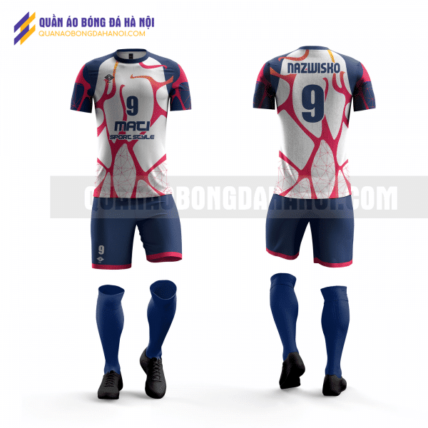 Quần áo bóng đá thiết kế màu tím than tại huyện thanh oai QABD28