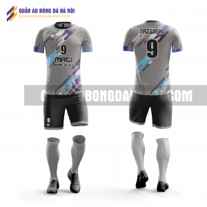 Quần áo bóng đá thiết kế màu xám đẹp tại huyện ba vì QABD15