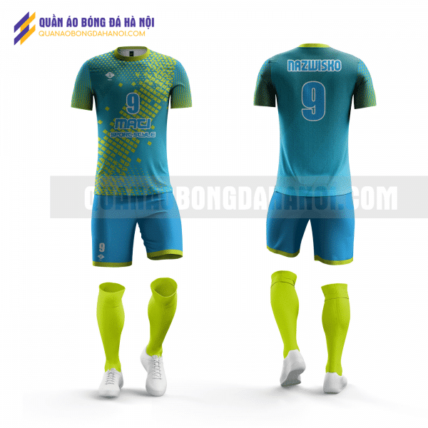Quần áo bóng đá thiết kế màu xám tại huyện sóc sơn QABD26