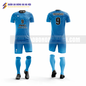 Quần áo bóng đá thiết kế màu xanh dương đẹp tại huyện đan phượng QABD17