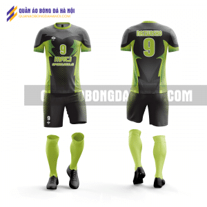 Quần áo bóng đá thiết kế màu xanh lá đẹp tại quận hai bà trưng QABD7